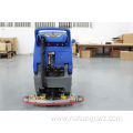 Cheapest price hand push floor scrubber cleaning machine, workshop factory school used